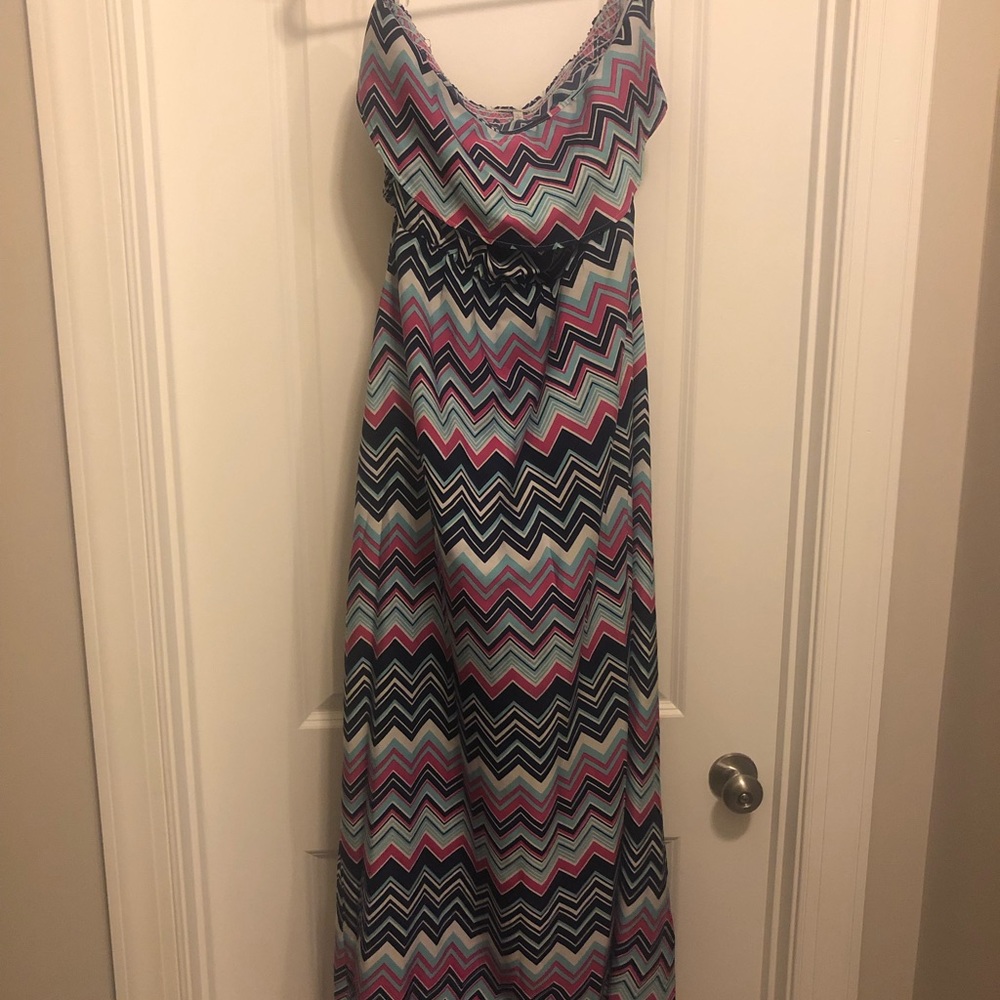 Strapless chevron maxi dress - Picture 4 of 6